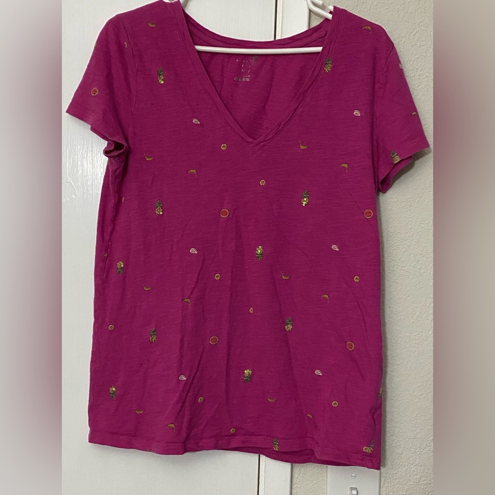 Pink a new day tee shirt